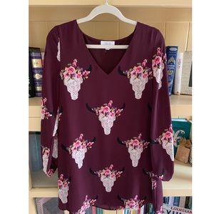 Bull Horns n Flower Crowns Dress